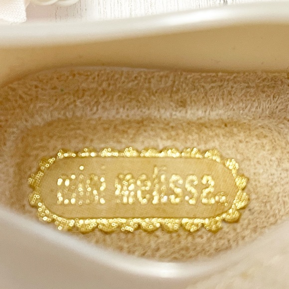 Mini Melissa Ultragirl Sweet Mary Jane Red Bow Strap Shoes Size 5 - Picture 5 of 8